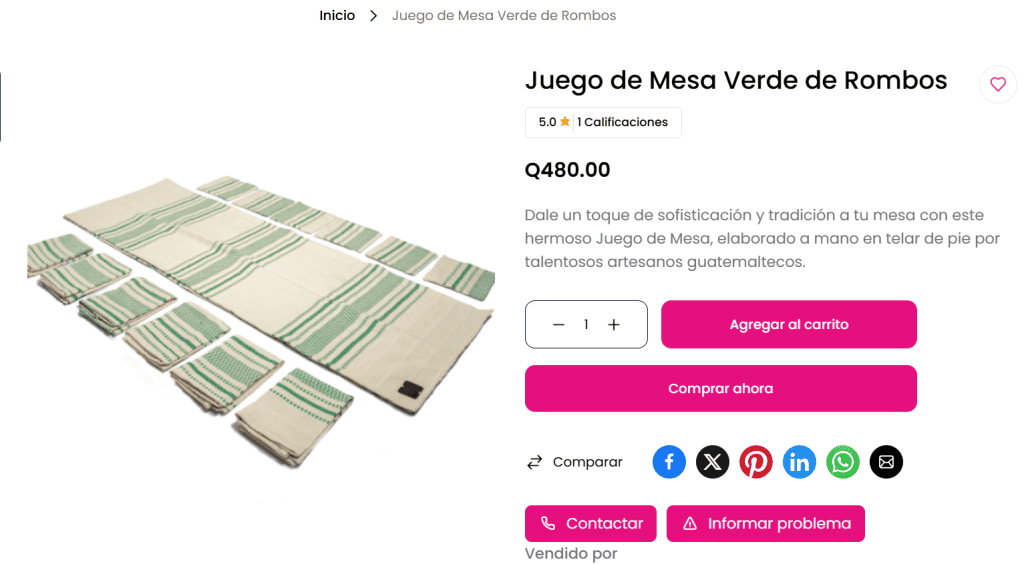 Este producto es ideal para decorar el comedor. (Foto: Captura de pantalla) – SoyMigrante.com REVISTA