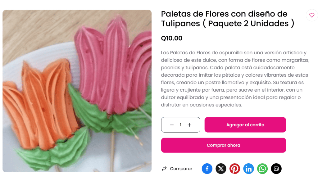 Las flores de dulce son perfectas para compartir con todos. – SoyMigrante.com REVISTA