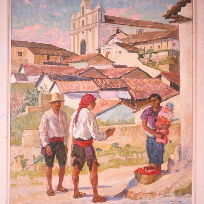 Mira arte guatemalteco: Humberto Garavito retrató culturas, pueblos y paisajes