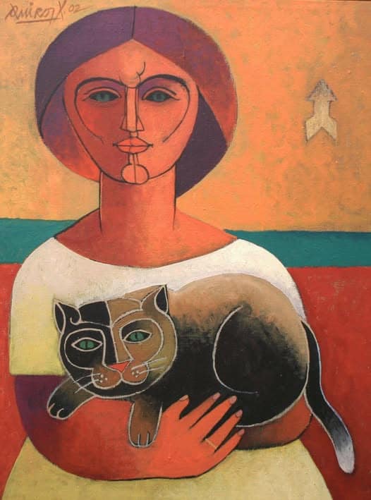 El arte de Marco Augusto Quiroa fue llamativo y con colores vibrantes. – SoyMigrante.com REVISTA