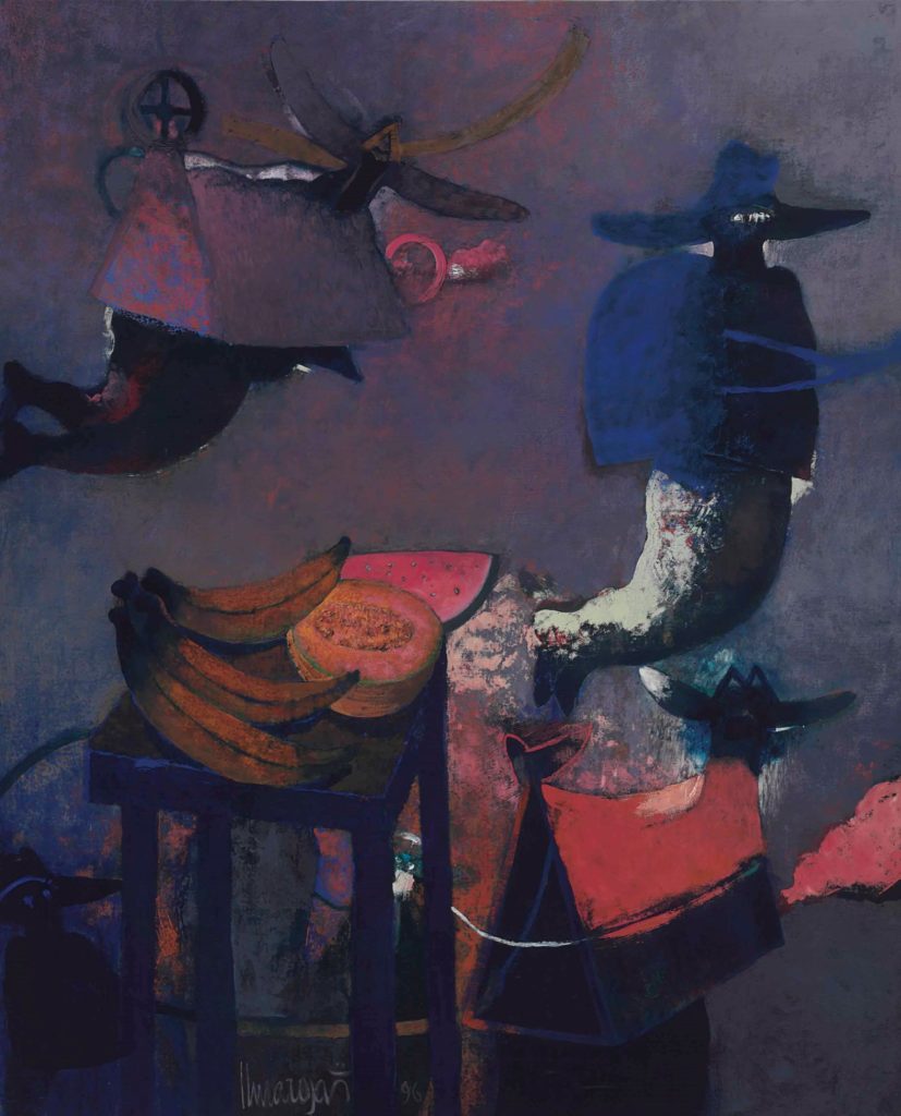 El arte de Elmar Rojas se caracterizaba por colores oscuros. – SoyMigrante.com REVISTA