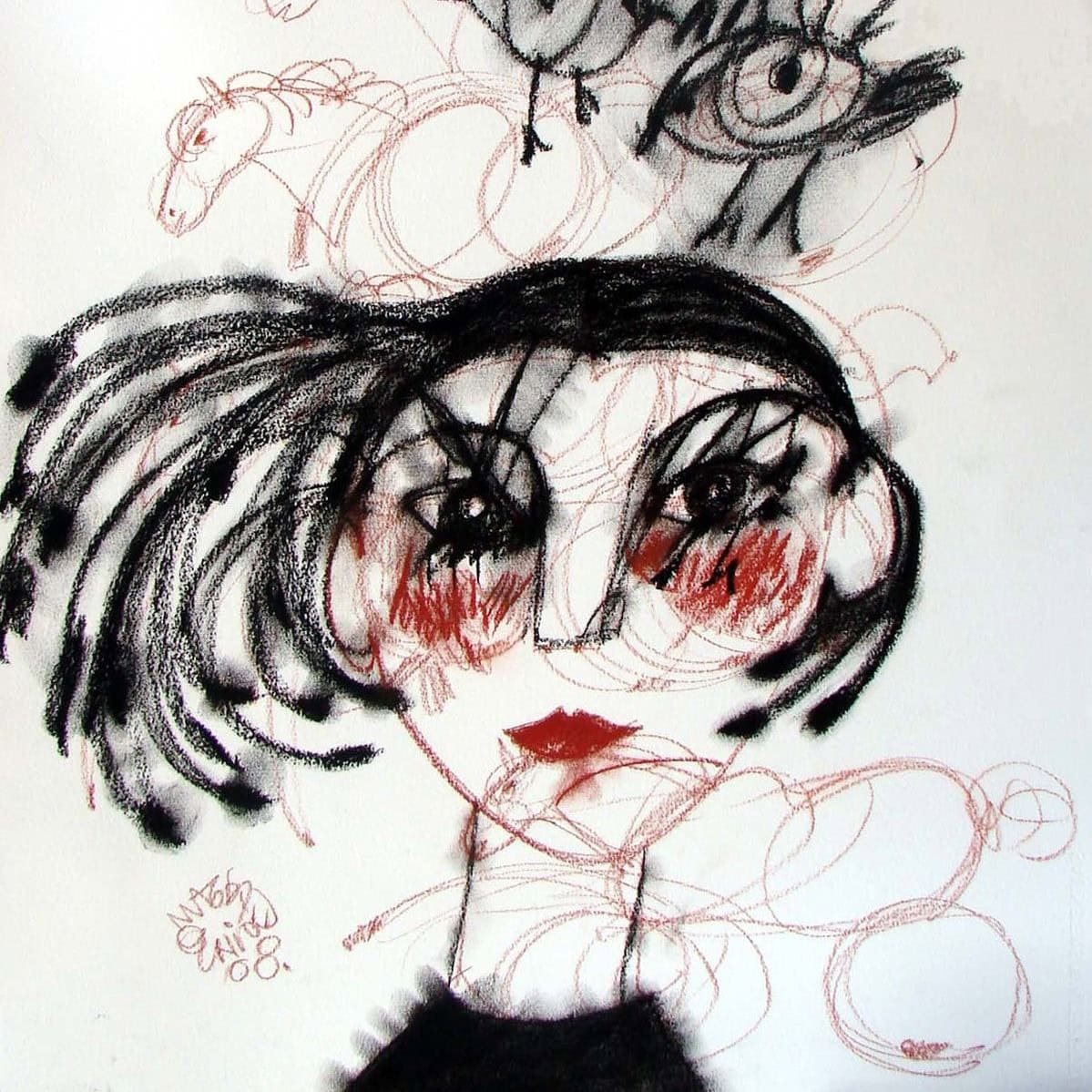 Arte guatemalteco: El trazo sencillo pero magistral de Magda Eunice Sánchez