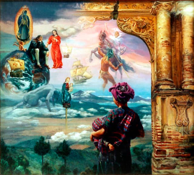 Las pinturas de Manolo Gallardo (1936-2021) creaban universos paralelos con texturas realistas. – SoyMigrante.com REVISTA