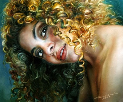 Retratos y figura humana fueron el principal ingrediente de una obra que por momentos desafiaba la realidad y en otras, convertía la fantasía en una escena de este mundo.