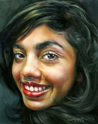 Retratos y figura humana fueron el principal ingrediente de una obra que por momentos desafiaba la realidad y en otras, convertía la fantasía en una escena de este mundo.