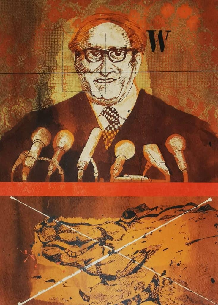 Roberto Cabrera mostraba la desigualdad que se vivia en Guatemala.