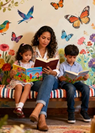 El ejemplo de los padres leyendo libros es una poderosa motivación para que niños y jóvenes dediquen tiempo a esta modalidad de aprendizaje, que requiere de concentración y hábito. – SoyMigrante.com REVISTA