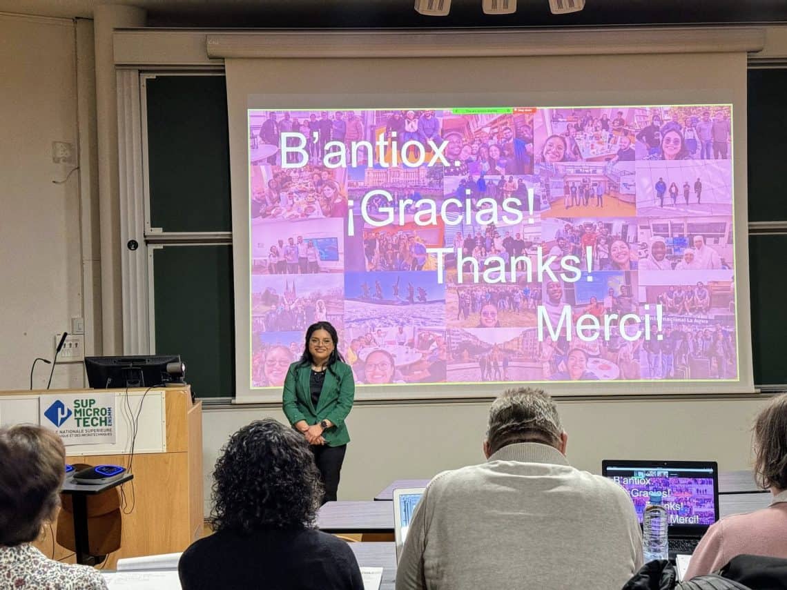 "La inteligencia artificial es una herramienta que puede ayudar y nos plantea un desafío: como mejorar la vida de las personas a través de la ciencia", dice Yucely Beb Caal, doctora en automatización, radicada en Francia pero orgullosamente guatemalteca maya Q'eqchi', de Cobán, Alta Verapaz – SoyMigrante.com REVISTA