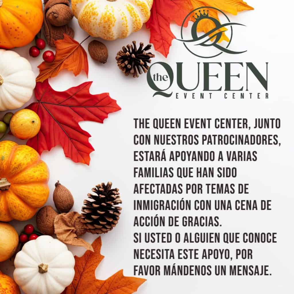 Esta fue la convocatoria que se hizo a mediados de noviembre para poder reunir aportes en víveres para entregar canastas a familias, sobre todo madres y niños, que se han visto afectadas por la detención de sus esposos en operativos migratorios.