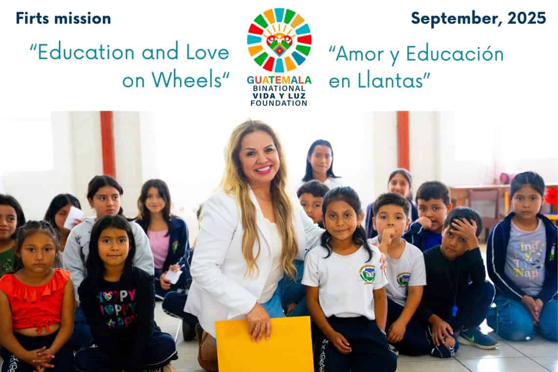 La fundación binacional Guatemala Vida y Luz está orientada a apoyar a entidades que trabajan con la niñez vulnerable y también en apoyo a adultos mayores. Para ir al sitio web de la entidad, clic en la imagen.