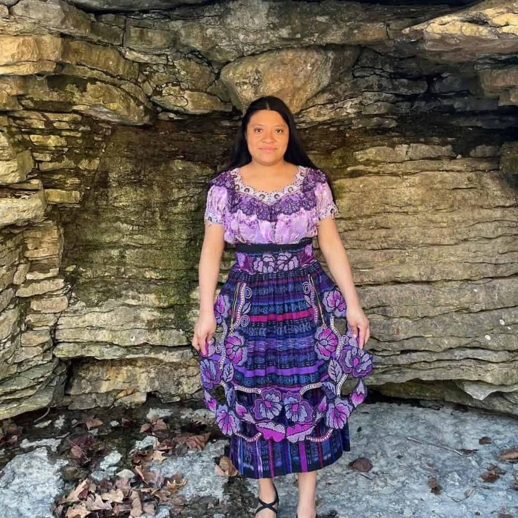 María Florinda Ríos, de Cabricán, Quetzaltenango, en una fotografía del álbum familiar. Amigos y voluntarios buscan reunir fondos para repatriar su cuerpo a Guatemala. – SoyMigrante.com REVISTA