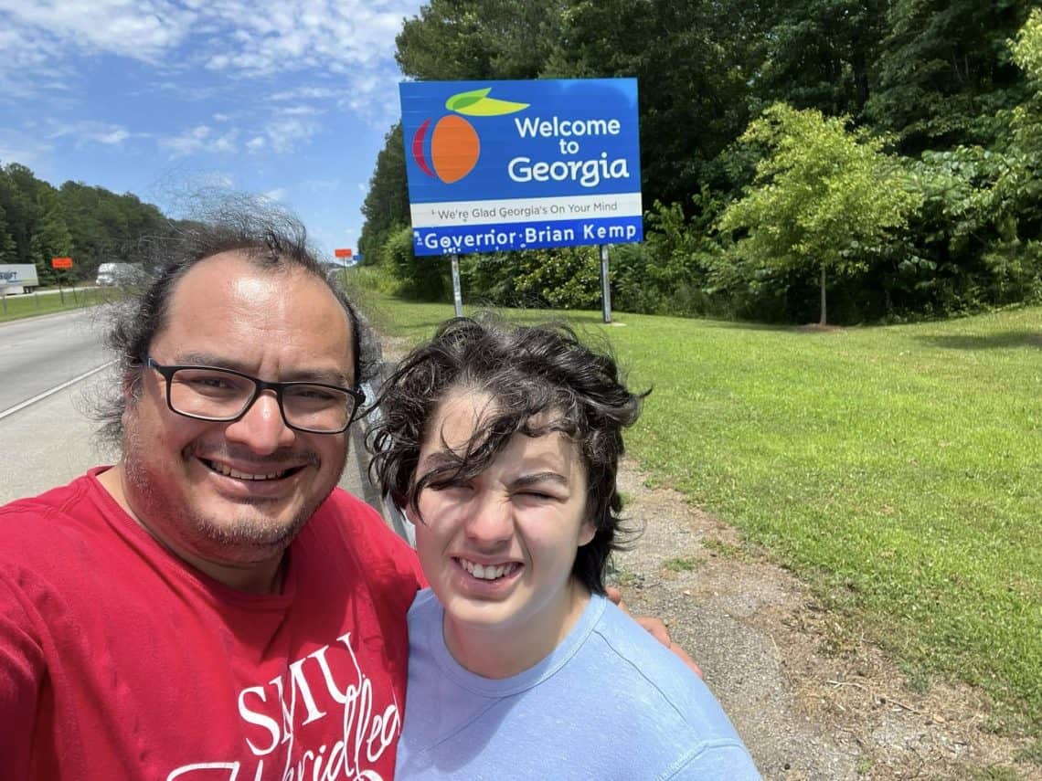 Junto con su esposa e hijos, Wilmar Mejía aprovecha los tiempos de vacaciones escolares para recorrer la Unión Americana. "No hay otra forma de conocer un país que encontrarse con su gente y valorar su cultura", dice (Foto álbum familiar Wilmar Mejía)