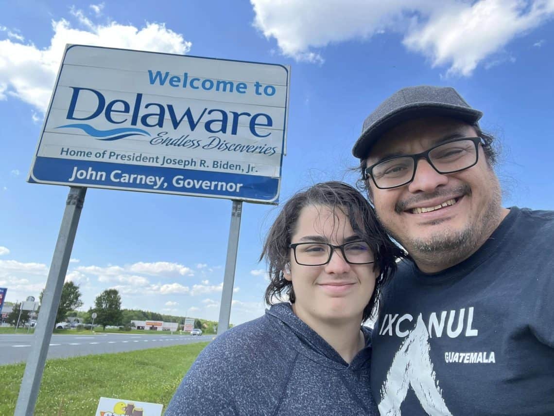 Junto con su esposa e hijos, Wilmar Mejía aprovecha los tiempos de vacaciones escolares para recorrer la Unión Americana. "No hay otra forma de conocer un país que encontrarse con su gente y valorar su cultura", dice (Foto álbum familiar Wilmar Mejía)