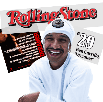 29 datos de Ben Carrillo, cantautor guatemalteco destacado en Top 50 álbums del 2025 de revista Rolling Stone