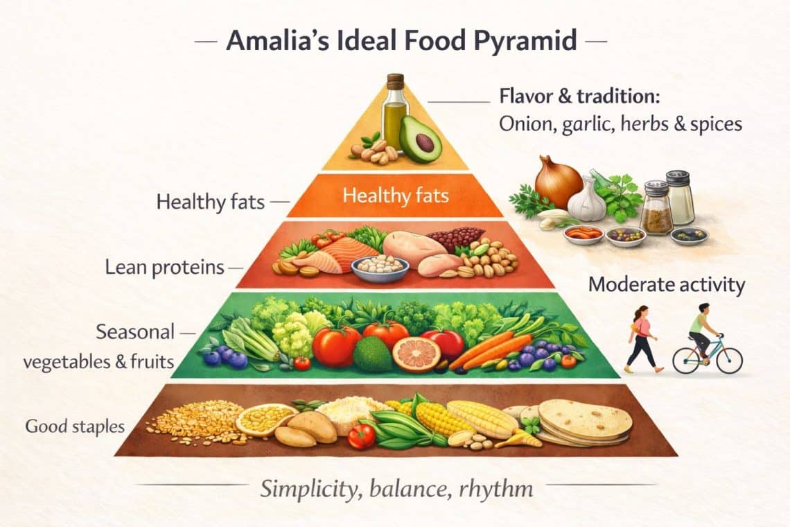 La versión original publicada por la chef Amalia Moreno-Damgaard en sus redes sociales.