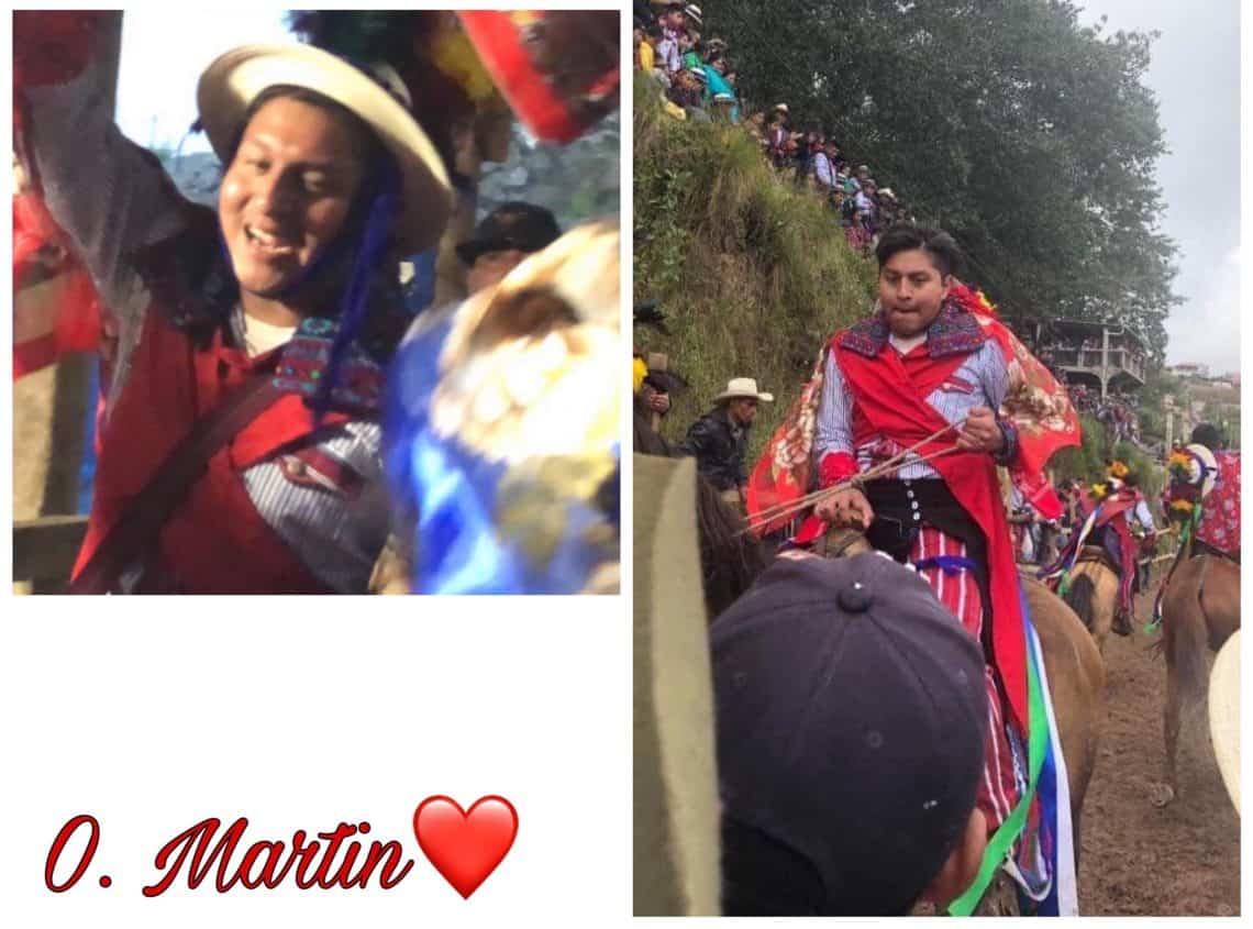 En 2019, Oswaldo Martín regresó a su natal Todos Santos Cuchumatán y participó en las famosas carreras ceremoniales del 1 de noviembre: a pesar del tiempo y la distancia, su identidad es su fortaleza e inspiración para apoyar a los migrantes guatemaltecos, mayas, mam y de otros pueblos. (Foto cortesía Oswaldo Martin) – SoyMigrante.com REVISTA