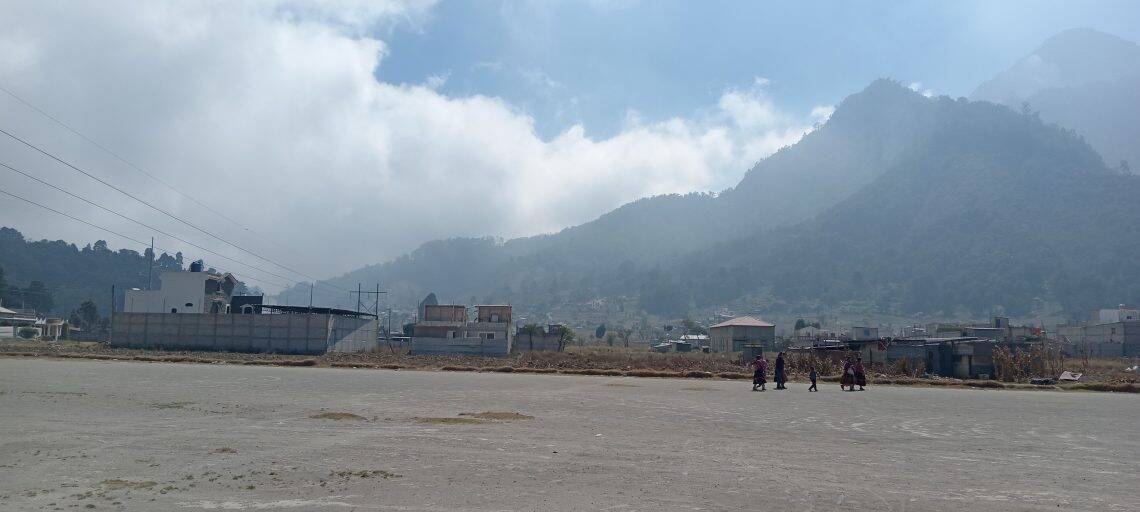 Esta es la actual planicie del valle de Palajunoj, en donde aconteció la batalla principal entre los k'iche' y los españoles, el 20 de febrero de 1524. (Fotografía Edwin Rocael Cardona Ambrosio)