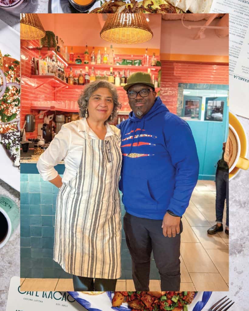 Cuando la Fundación James Beard anunció a lista de semifinalistas, fue el chef Andrew Black quien nos notificó a Café Kacao y eso hizo el momento mucho más especial. ¡Gracias Chef! escribió la chef migrante guatemalteca Verónica Zelada