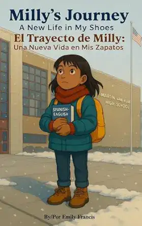 El trayecto de Milly es uno de los libros ilustrados en los cuales la maestra Emily Francis, nacida en Guatemala y residente en Carolina del Norte, comparte sus vivencias con niños y jóvenes. Disponible en español e inglés en Amazon.