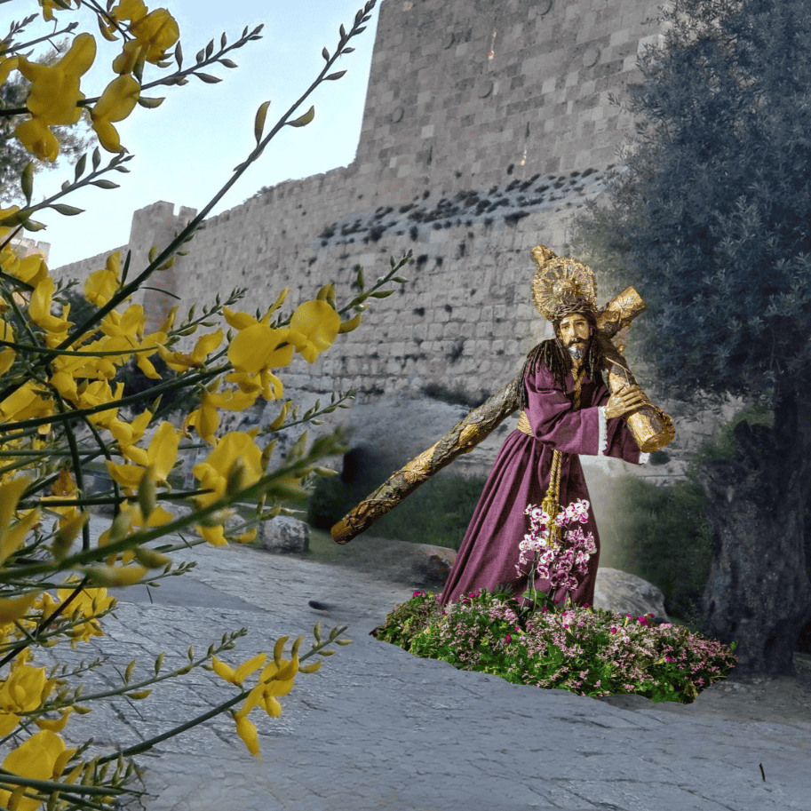 ¿Y si visualizamos a 7 de los Nazarenos guatemaltecos más antiguos en Jerusalén?