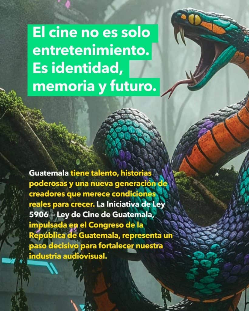 La plataforma Canek live busca dar más alcance a las producciones guatemaltecas, sean películas, cortometrajes o documentales y por ello también apoya la iniciativa de Ley de Cine en Guatemala