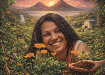 karen daniela rodriguez kiss the ground guatemalteca migrante conservacion del suelo y la naturaleza