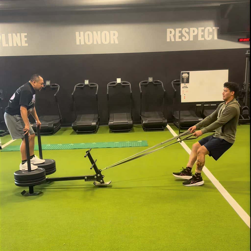 lester martinez entrenamiento con esau dieguez migrante usa
