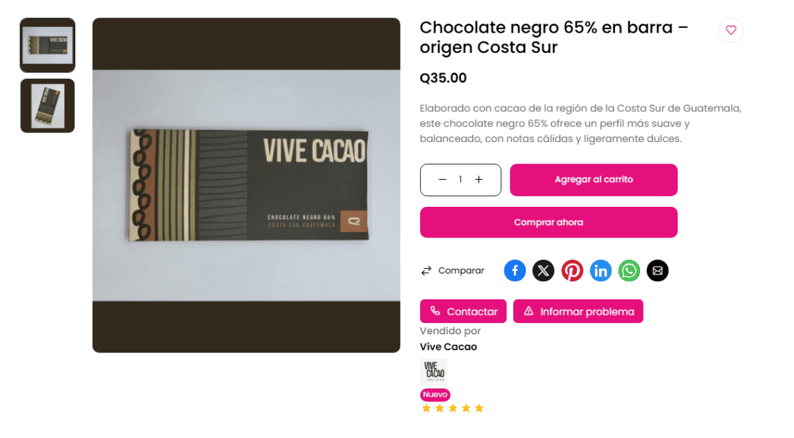 Esta puede ser una opción para regalar a mamá este 10 de mayo. Si deseas ver el producto, clic en la imagen.