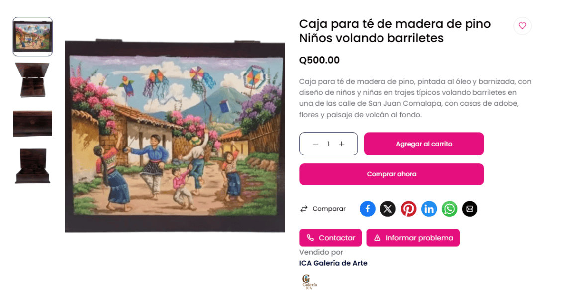 Esta puede ser una opción para regalar a mamá este 10 de mayo. Si deseas ver el producto, clic en la imagen.