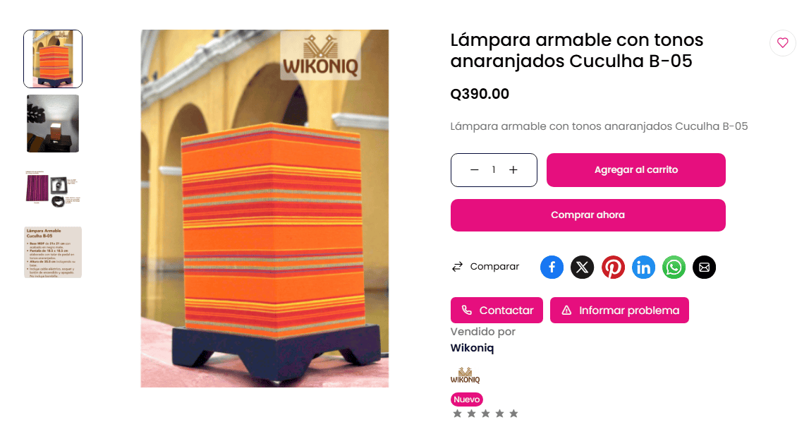 Esta puede ser una opción para regalar a mamá este 10 de mayo. Si deseas ver el producto, clic en la imagen.