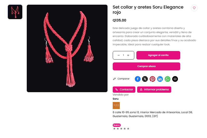 Esta puede ser una opción para regalar a mamá este 10 de mayo. Si deseas ver el producto, clic en la imagen.