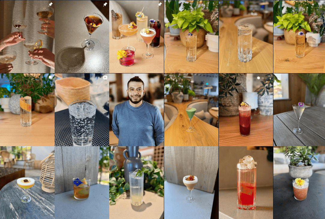 En su perfil de Instagram, Grant Lavrenz (o Alejandro Figueroa) presenta, en inglés, formas de preparación e historias de bebidas y cocteles. Para ir al perfil, clic en la imagen.