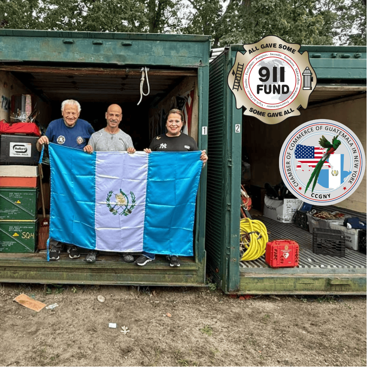 Donación migrante de equipo y capacitación desde Nueva York fortalece a bomberos de Quetzaltenango