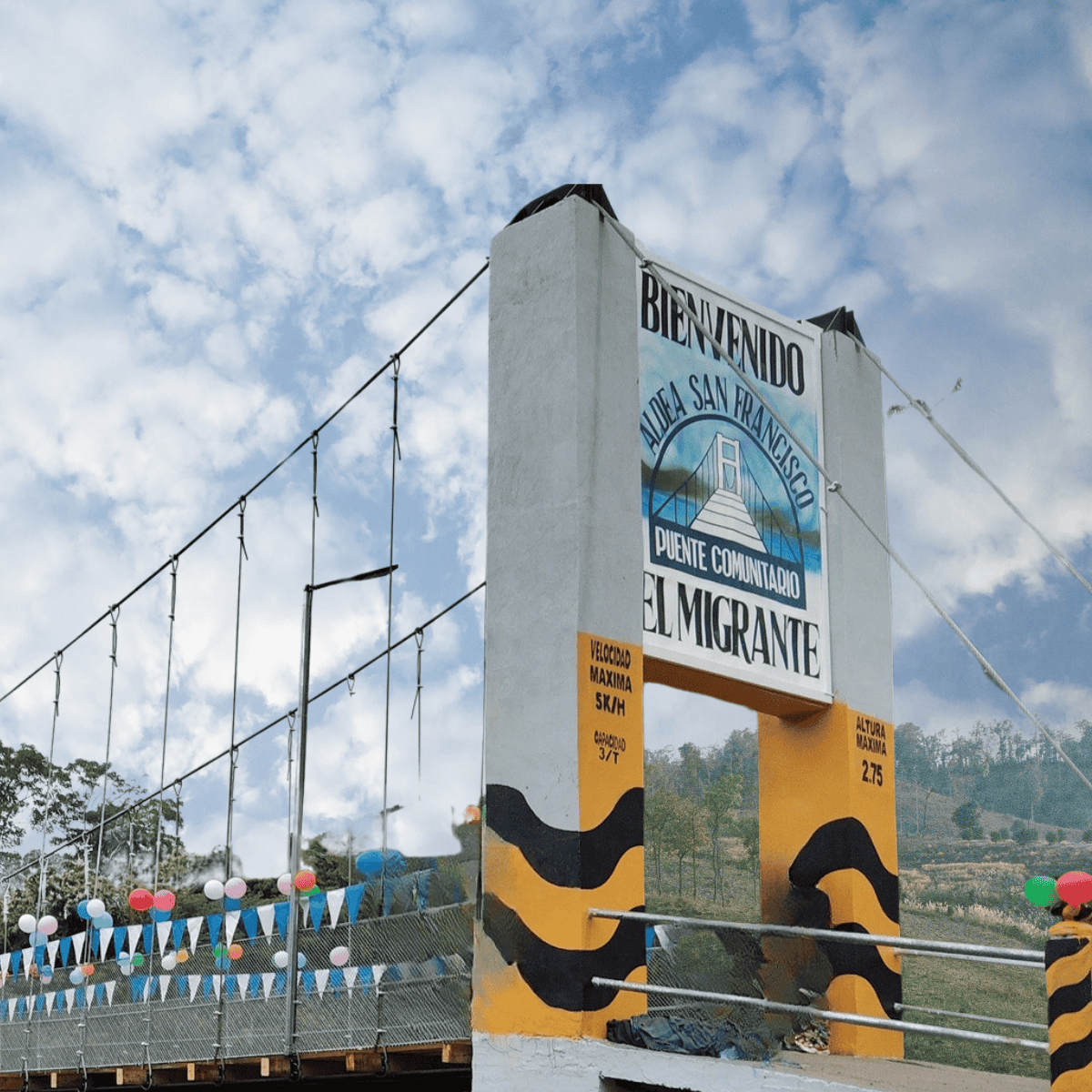 puente el migrante san miguel chicaj baja verapaz