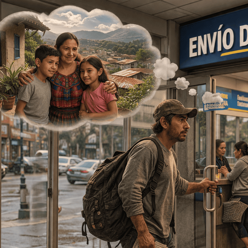 Envío de remesas migrantes a Guatemala en marzo 2026 supera por US$448 millones a marzo 2025