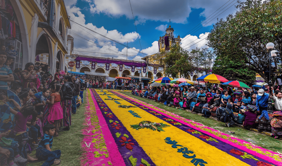 semana santa en momostenango fotografía Marcos Zarate