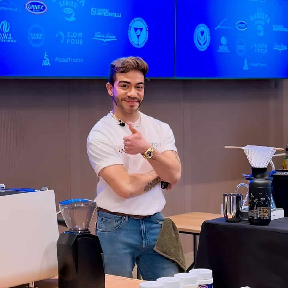 alejandro griffin diaz barista guatemalteco en nueva york campeon del masters coffee london 1