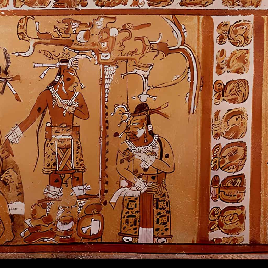 hunahpu e ixbalanque heroes del popol vuh en vaso maya