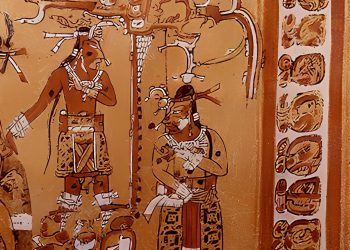 hunahpu e ixbalanque heroes del popol vuh en vaso maya