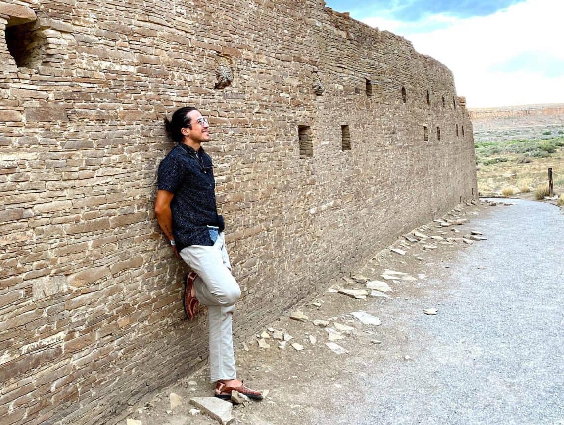 Joaquín López Huertas trabajó directamente en comunidades de la Nación Navajo, en el área llamada "de las 4 esquinas" porque en ella colindan cuatro Estados: Colorado, Utah, Nuevo México y Arizona.