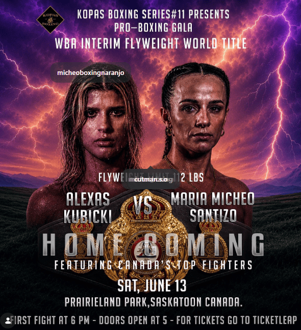 La boxeadora migrante guatemalteca María Micheo peleará el 13 de junio por el título mundial interino peso mosca de la Asociación Mundial de Boxeo.