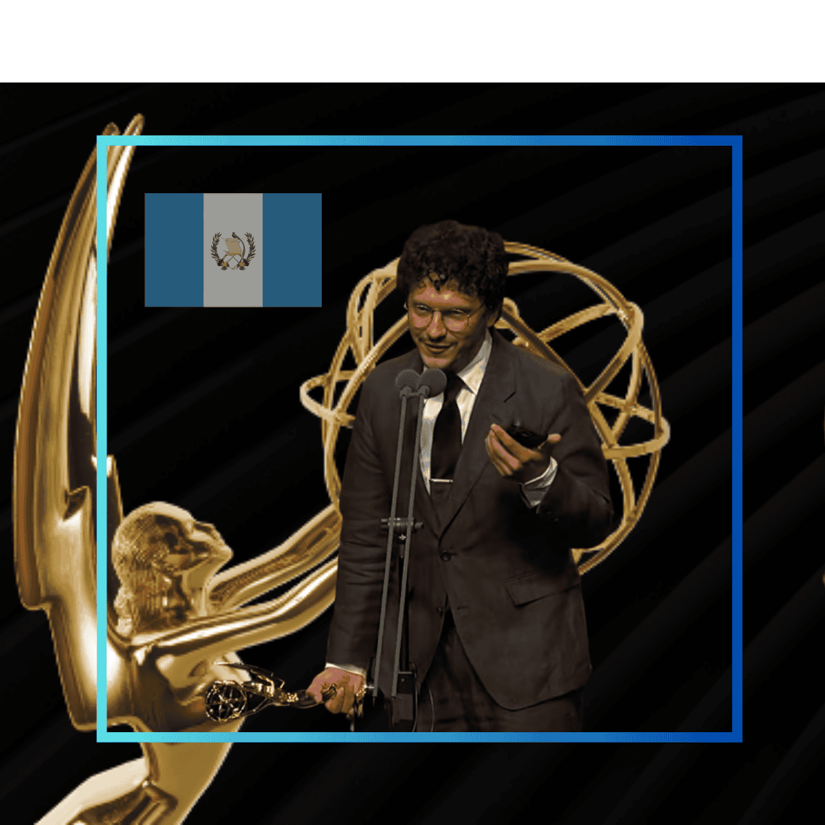 Guatemalteco Gerardo del Valle gana el premio Emmy por reportaje investigativo: míralo acá