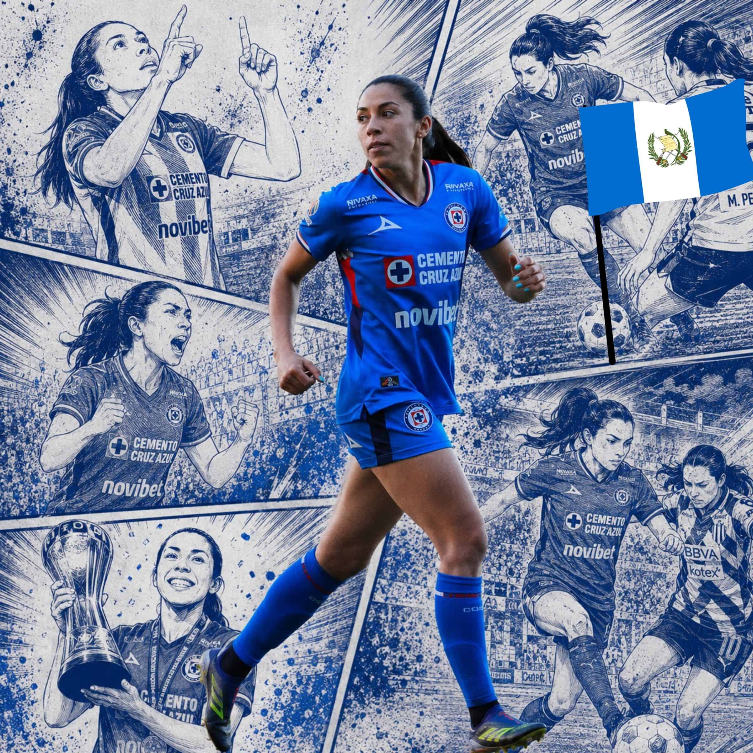 La futbolista Ana Lucía Martínez es la más brillante legionaria guatemalteca -Cronología de su éxito