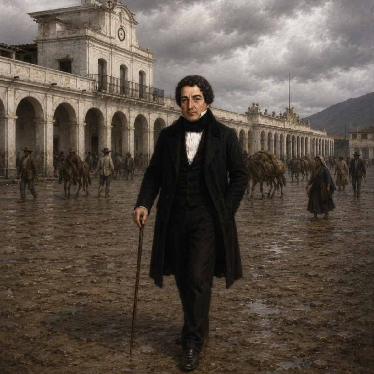 Presidentes de Guatemala (13)  Mariano Rivera Paz, Jefe de Estado de 1838 a 1844 con una breve interrupción