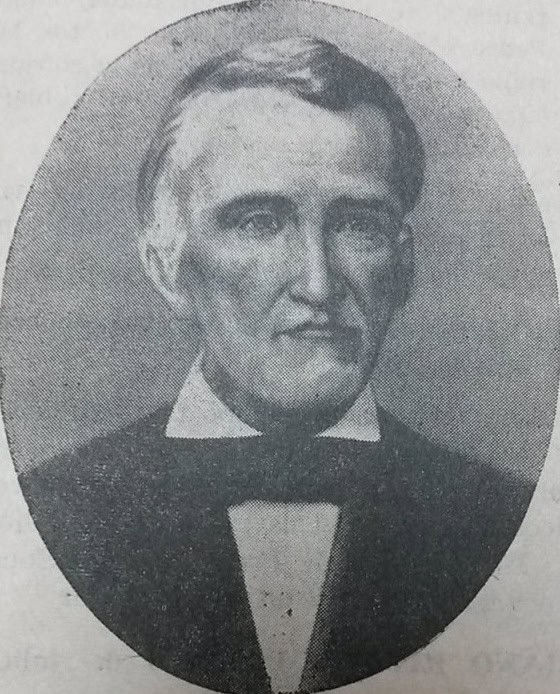 Retrato histórico de Pedro José Valenzuela (1797-1865) probablemente hacia el final de su vida. Intentó calmar las rebeliones que llevaron a la renuncia del jefe de Estado Mariano Gálvez, pero le tocó asumir el 2 de febrero de 1838 por ser el vicejefe.