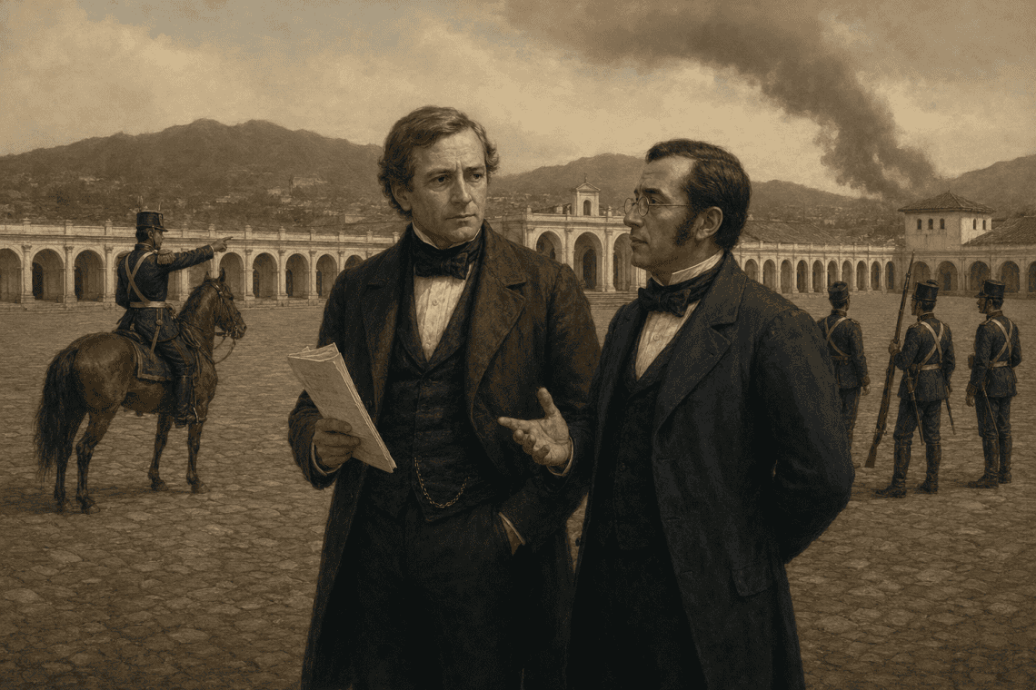En marzo de 1838, el presidente de la Federación Centroamericana, el liberal hondureño Francisco Morazán invadió la capital de Guatemala, como un intento de recuperar el dominio del Estado de Guatemala frente a la rebelión de fuerzas conservadoras. Pero esto volvió a encender a las fuerzas insurgentes.