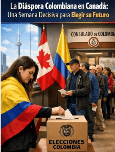 La participación electoral de colombianos residentes en el extranjero es animada no solo por el Estado sino por las propias comunidades. En este caso, los migrantes tienen una semana para acudir a votar.