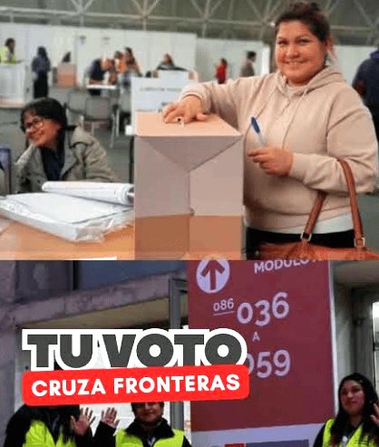 Los peruanos en el extranjero constituyen por sí mismos un distrito electoral para tener representación en el Congreso. Por ello las autoridades electorales impulsan la participación.