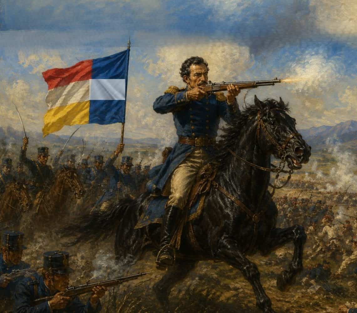 El triunfo de Rafael Carrera en la Batalla de la Arada (2 de febrero de 1851) allanó el camino para que el general Mariano Paredes renunciara a la presidencia y la Asamblea nombrara a Carrera como presidente en Octubre siguiente.