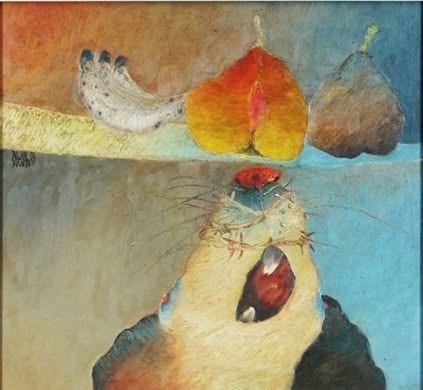 En cada obra de Rolando Ixquiac Xicará se combina la dulzura y tesoro cultural de Guatemala con el cuestionamiento hacia sus contradicciones y exclusiones sociales y económicas. (Obra de Rolando Ixquiac Xicará 1947-2018)